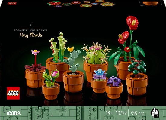 LEGO Icons Miniplantjes - Botanical Collection - 10329