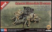 1:35 HobbyBoss 84418 German 20mm Flak 38 crews - Only Figures! Plastic kit