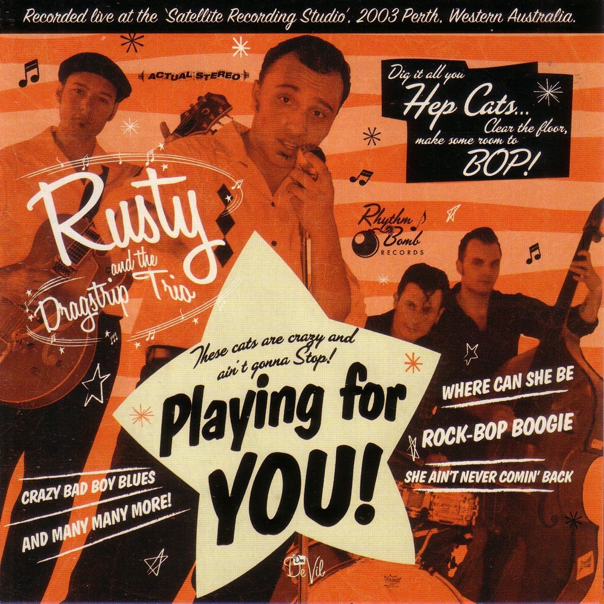 Rusty And The Dragstrip Trio - Playing For You (CD)