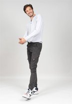 DEELUXE Tapered cargobroek  DUBAI Charcoal