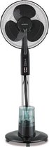 OCEANIC Staande vernevelingsventilator - 85 watt - Ø: 40 cm - Oscillatie - Afstandsbediening - Stil