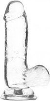 Crystal Addiction - Transparante Dildo - 15 cm