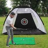 Indoor Golf Oefennet Tent - 2m - Golfslagkooi - Tuin Grasland Oefentent - Golf Training Equipment Mesh Outdoor