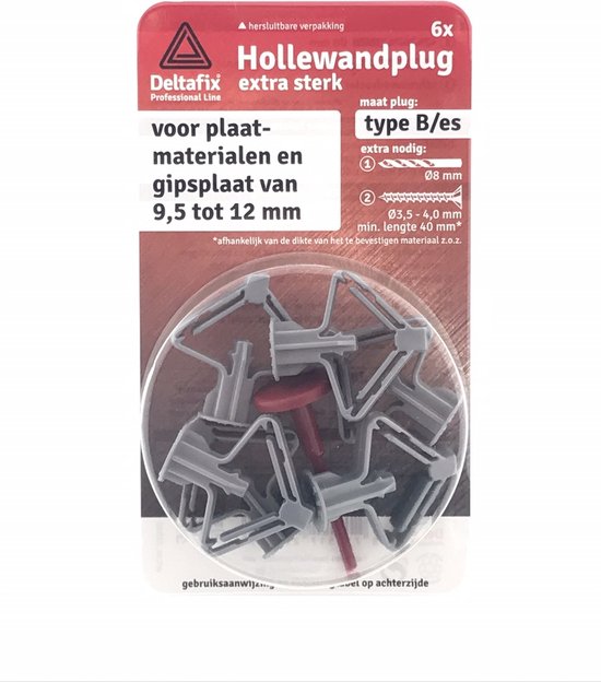 RAWL HOLLEWANDPLUG VZ SCHROEF M5X37 (100