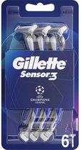 Gillette Wegwerpmesjes Men – Sensor 3 Comfort 6 stuks