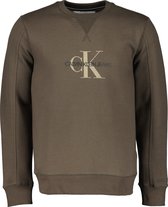 Calvin Klein Sweater - Slim Fit - Groen - XL
