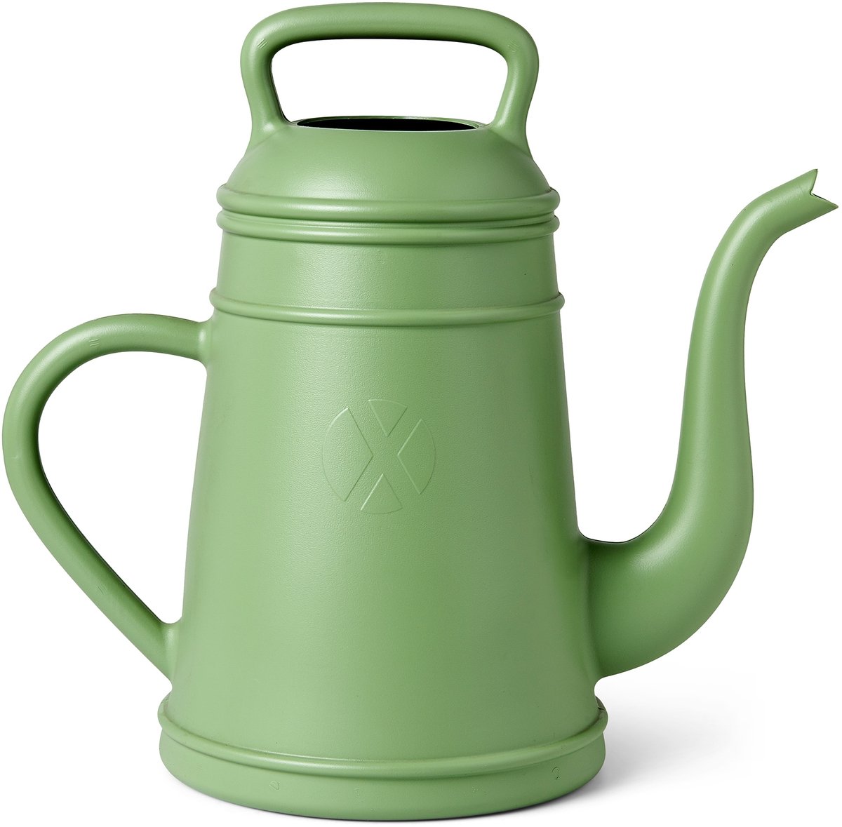 Xala - Gieter Lungo 8L - 40x22x37 - Oud groen - Voor binnen & buiten - Breukbestendig - Lichtgewicht - 10 jaar garantie