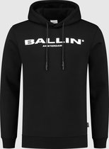 Ballin Amsterdam -  Heren Regular Fit   Hoodie  - Zwart - Maat M