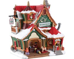 Lemax Kerstdorp The Elf Workshop - Met verlichting