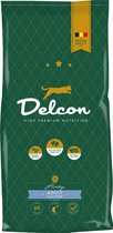 Delcon Kattenvoer - High Premium Kattenbrokken 8,75kg - Rijk aan Zalm - Kattenvoer droogvoer voor de Volwassen Kat