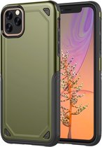 Mobiq - Extra Beschermend Hoesje iPhone 12 Mini - groen