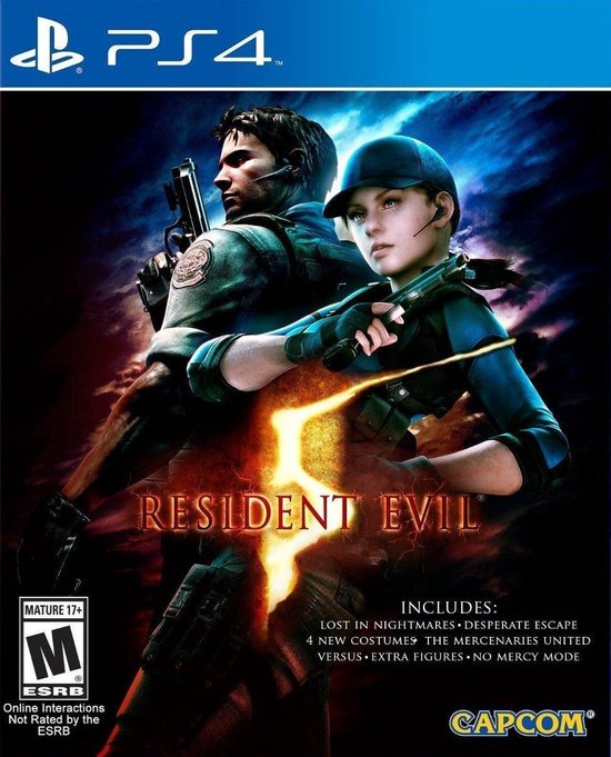 Resident Evil 5 - Remastered - PS4 - Capcom