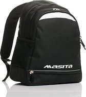 Masita | Striker Rugzak - Waterdicht schoenenvak - BLACK/WHITE - een