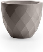 VASES bloempot groot - taupe - basic - Ø 55 x 45 cm