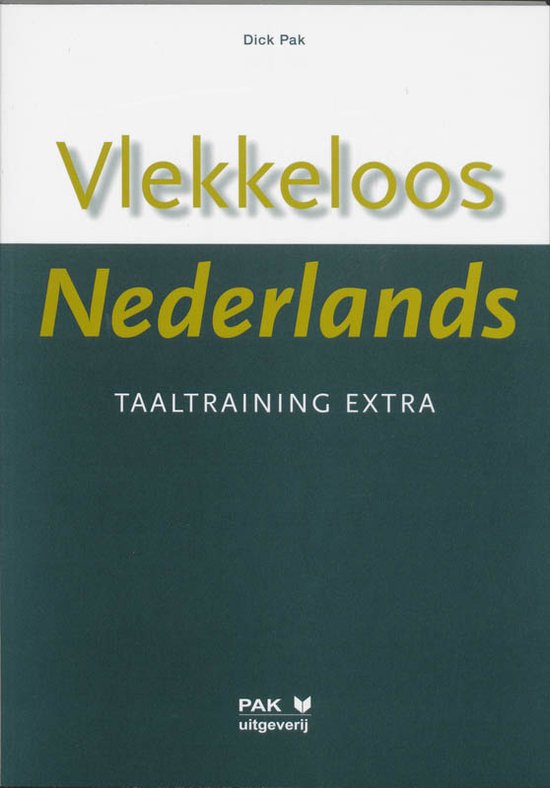 Vlekkeloos Nederlands Taaltraining extra - cover