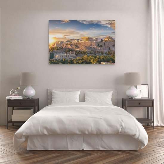 Artaza - Peinture sur toile - Acropole d'Athènes, Grèce - Architecture - 120 x 80 - Groot - Photo sur toile - Impression sur toile