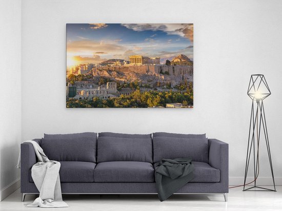 Artaza - Peinture sur toile - Acropole d'Athènes, Grèce - Architecture - 120 x 80 - Groot - Photo sur toile - Impression sur toile