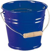 emmer met handvat 1,5 liter blauw