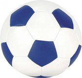 voetbal blauw 15 cm