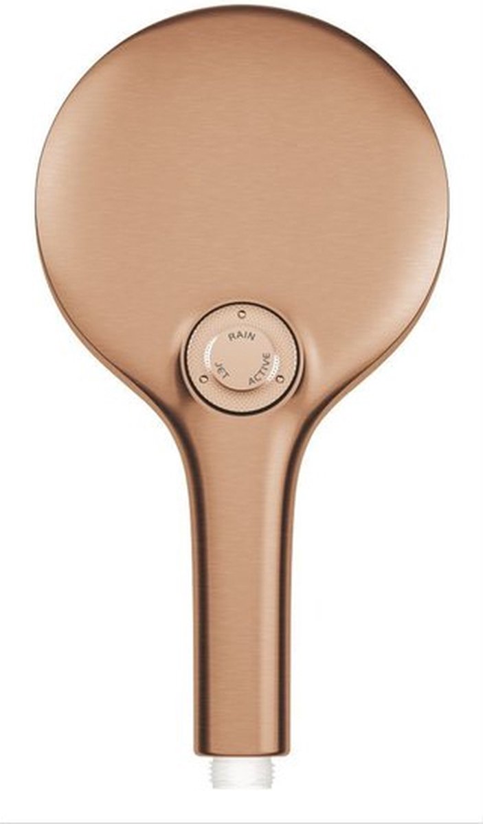 GROHE Rainshower SmartActive 130 Handdouche - 13 cm - 3 straalsoorten - warm sunset geborsteld - 26574DL0