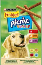 Friskies Picnic Variety - Snack Rund, Kip en Lam 125g  |( 15 Stuks)