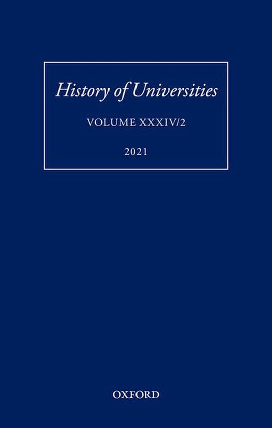 History of Universities Series - History of Universities: Vo ... - cover