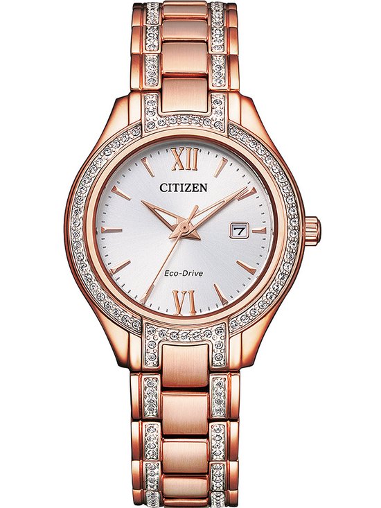 Citizen  FE1233-52A Horloge - Staal - Rosékleurig - Ø 30 mm