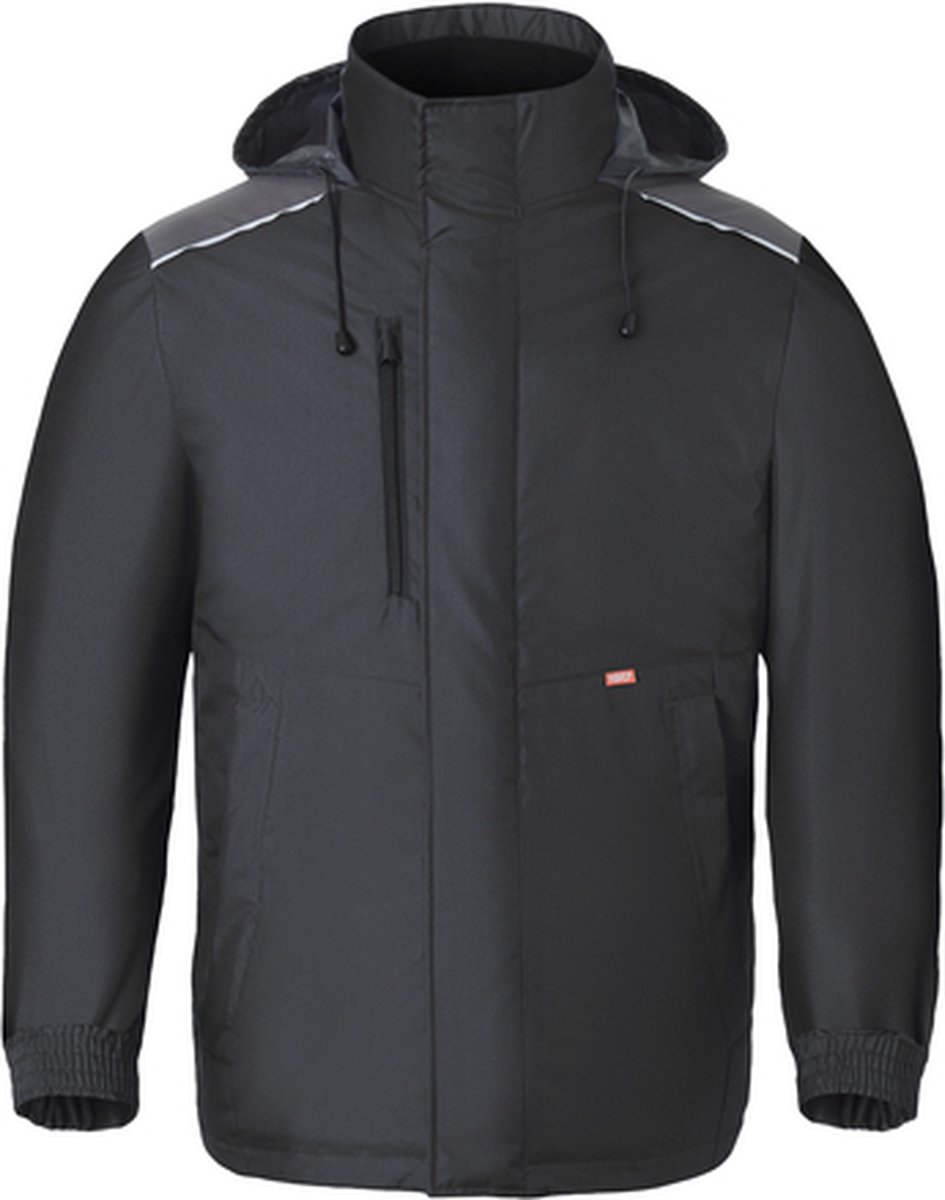 HAVEP Midi parka Shift 50371 - Zwart/Charcoal - XL