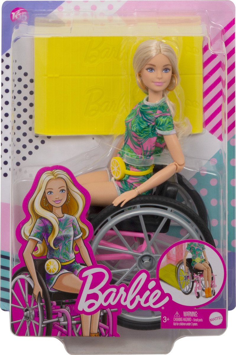 Barbie Fashionistas Et Son Fauteuil Roulant | bol.com