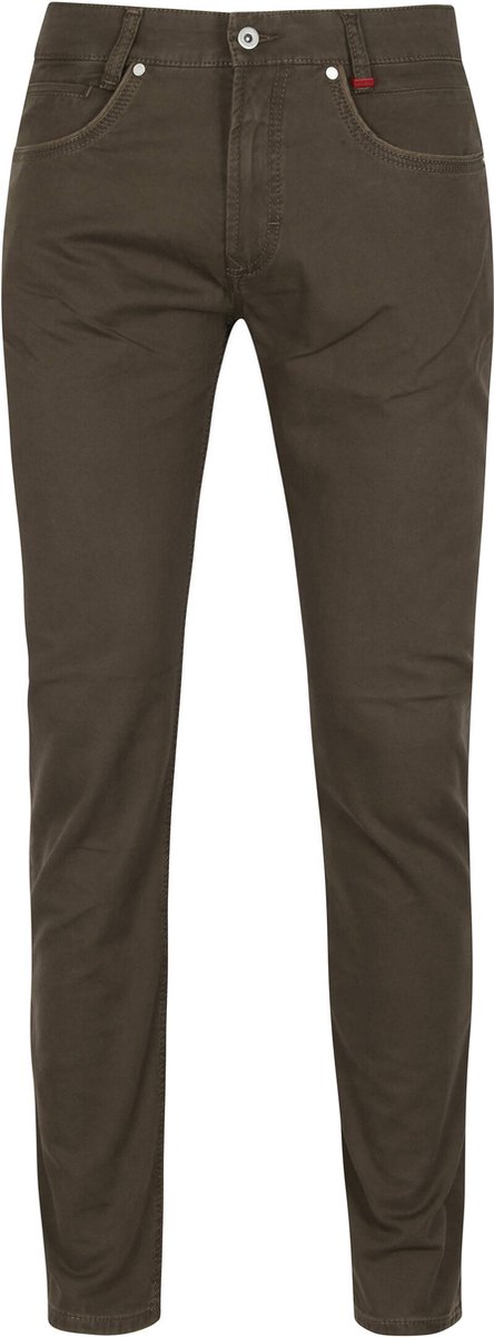 MAC - Jeans Arne Pipe Two Tone Donkerbruin - W 33 - L 32 - Modern-fit