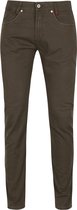 MAC - Jeans Arne Pipe Two Tone Donkerbruin - W 33 - L 32 - Modern-fit