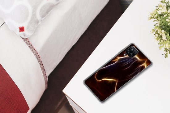 Coque Samsung Galaxy A12 - Cheval - Contour - Léger - Siliconen