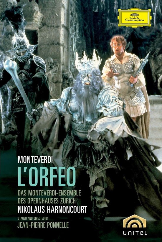 Philippe Huttenlocher, Dietlinde Turban, Nikolaus Harnoncourt - Monteverdi: L'Orfeo (DVD)
