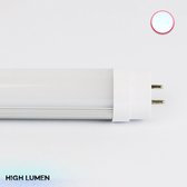 LED TL Buis - 2 Stuks - 90cm - Koud wit 6000K - PRO High lumen 140lm/w - 14w - Bespaart 50% - Voordeel pack - Incl. Dummy starters