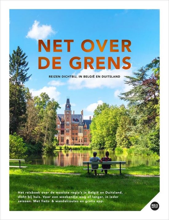 Boek cover Net over de grens - Reizen dichtbij, in België & Duitsland van Marlou Jacobs & Godfried van Loo (Hardcover)