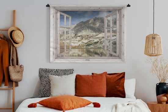 Tapisserie murale - Tissu mural - Voir à travers - Bois - Berg - 150x112,50 cm - Tapisserie