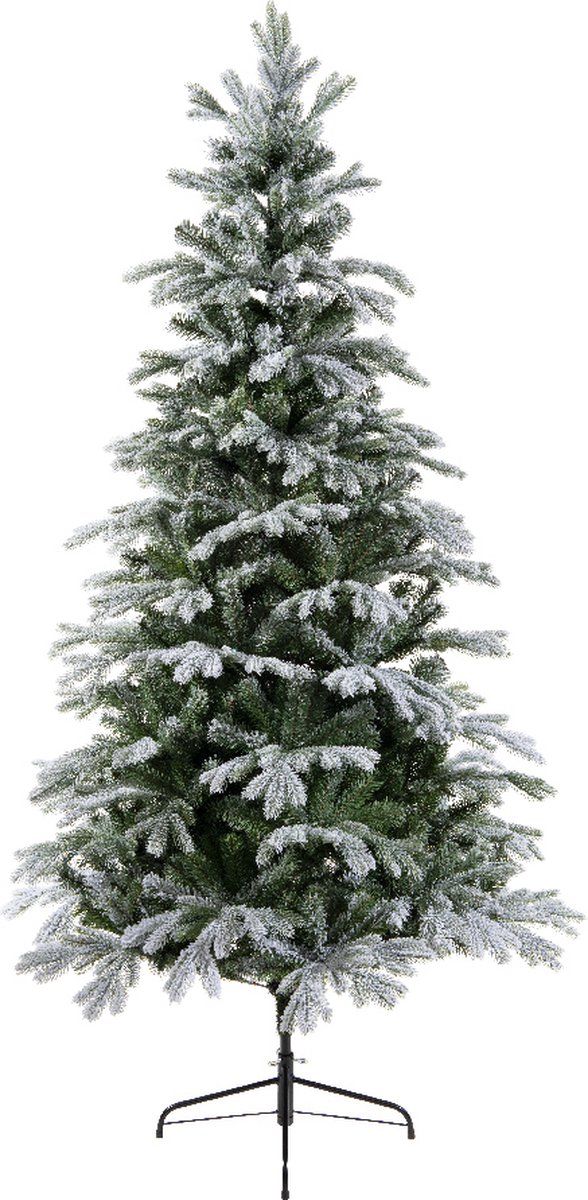 Sunndal fir frosted h180 cm groen/wit