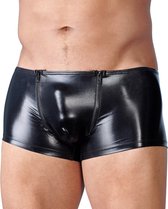 Wetlook Heren Boxer Met Rits - Sexy Lingerie & Kleding - Lingerie Mannen