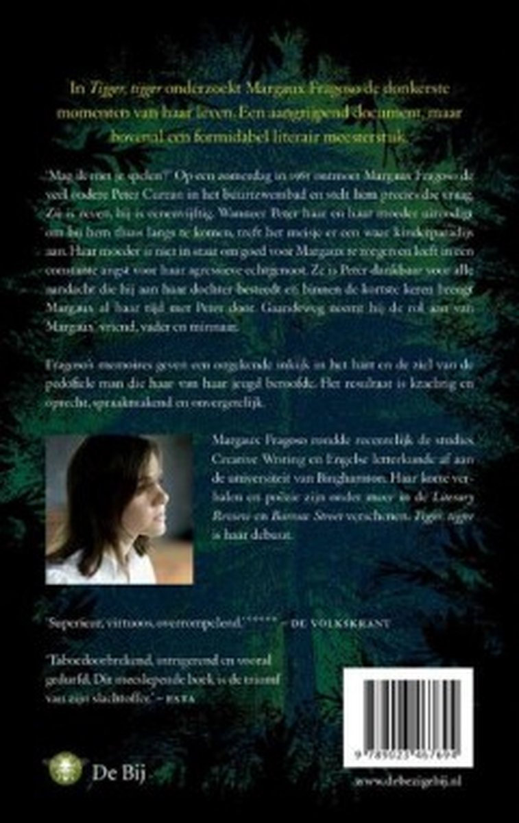 Tijger, tijger - back cover