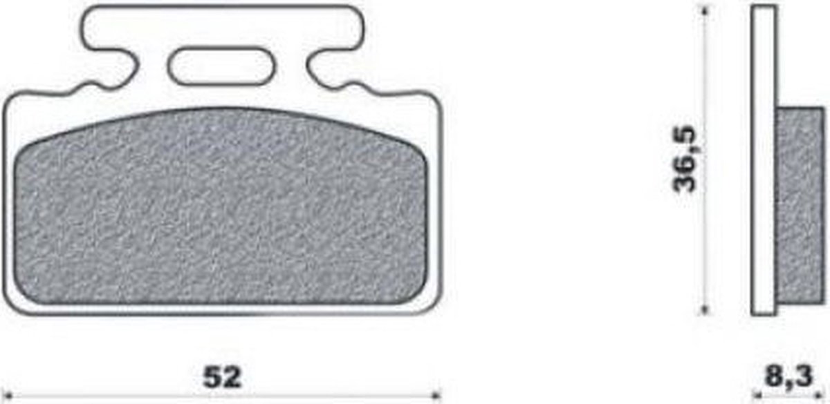 DMP Remblokken Sym Mio Voor FD0139
