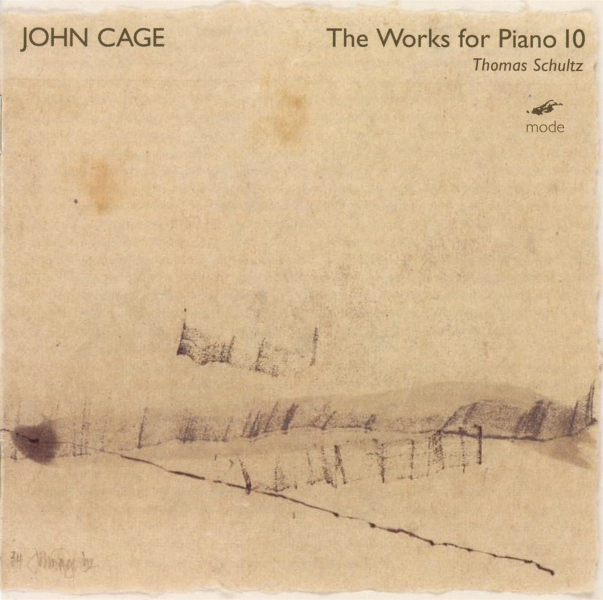 Thomas Schultz - John Cage: The Works For Piano 10 (CD)