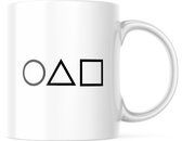 Squid Game Mok | Grappige mok | Grappige Cadeaus | Koffiemok | Koffiebeker | Theemok | Theebeker