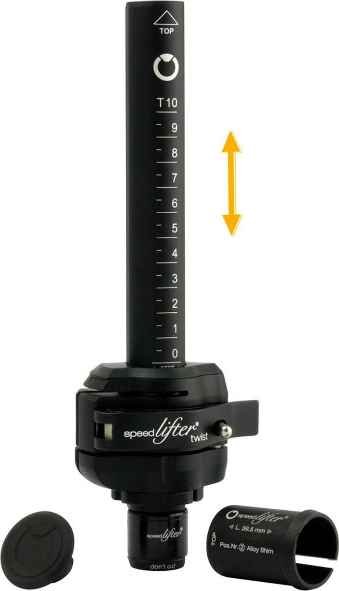 BySchulz stuurpenlift 11/8 inch Twist T6 24.6 (bus 44.5 mm)
