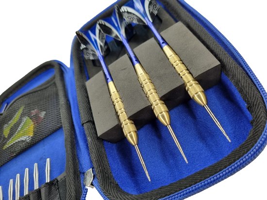 ABC Darts - Freedom Dartpijlen 23 Gram - Opbergmap - Blauw van Merkloos — afbeelding 2