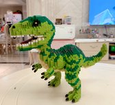 Balody Velociraptor - Nanoblocks - Miniblocks - Bouwset / 3D puzzel - 1457 bouwsteentjes - Dinosaurus - Jurassic Park