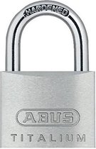 ABUS Hangslot titalium - 60mm - 96TI - aluminium (Verpakt in blister)
