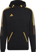 Adidas Hoody model Tiro - Zwart/Geel - Maat M