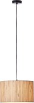 Brilliant lamp, Wimea hanglamp 35cm naturel, 1x A60, E27, 52W, kabel inkortbaar / in hoogte verstelbaar