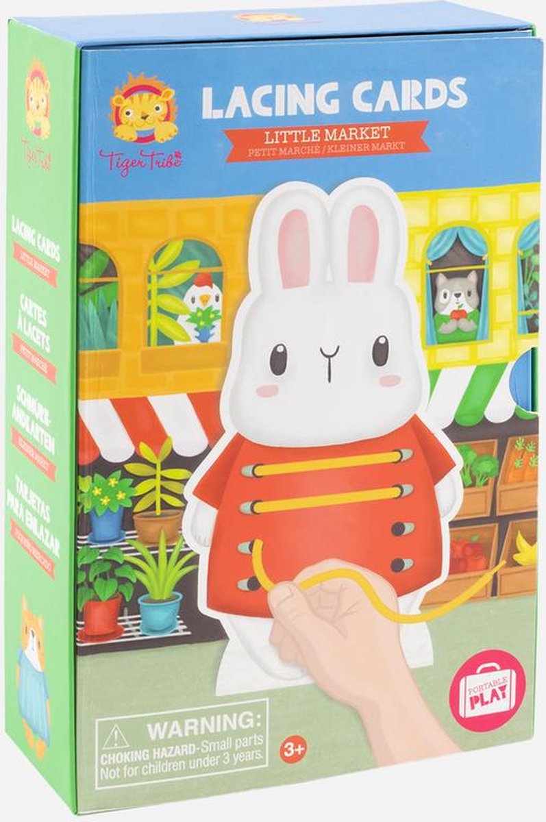 Tiger Tribe Lacing Cards Set/Little Market