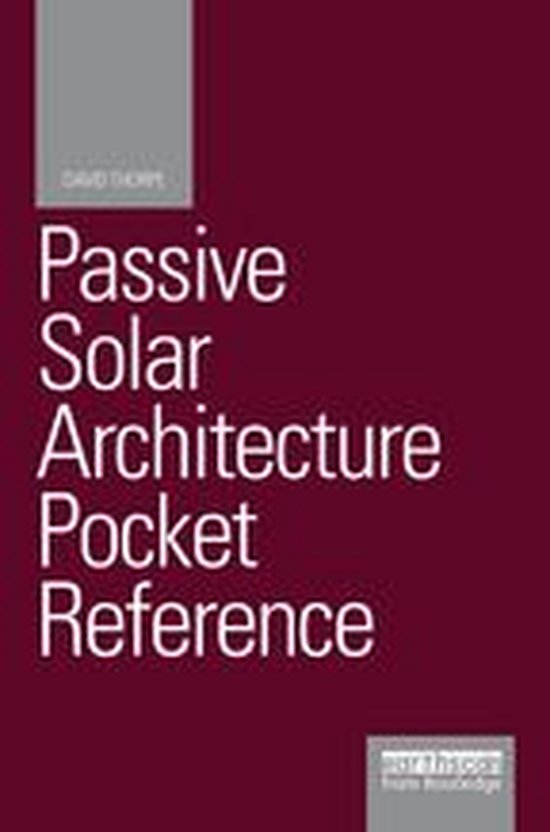 Energy Pocket Reference - Passive Solar Architecture Pocket  ... - cover